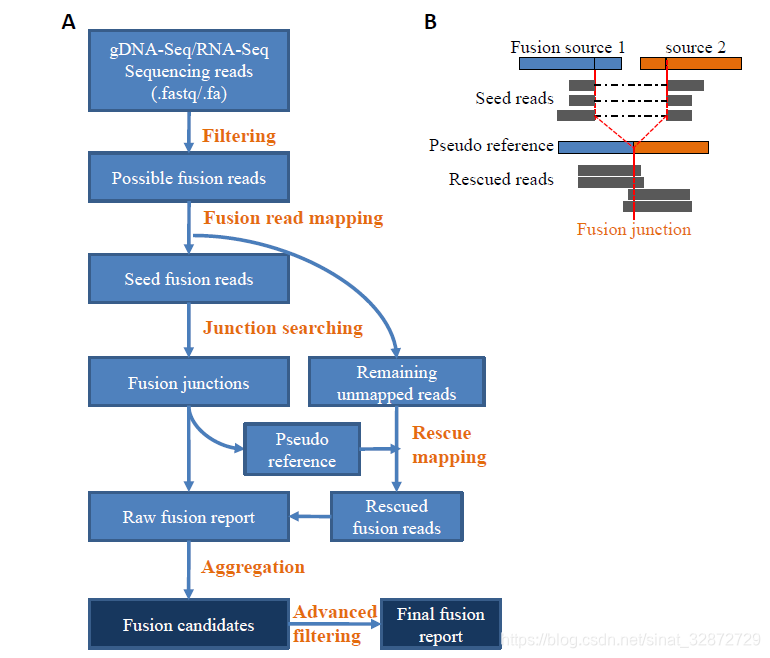 FusionMap software analysis flow chart