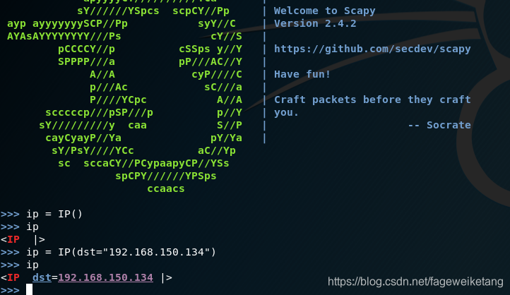 Python-Scapy使用介绍-CSDN博客