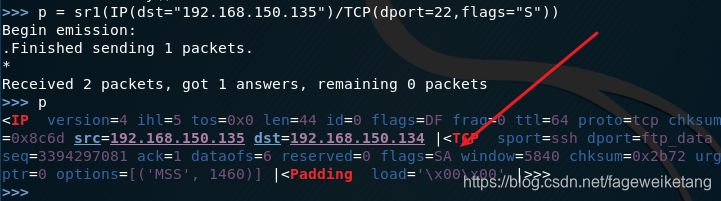 Python-Scapy使用介绍_aFa攻防实验室的博客-CSDN博客_python scapy