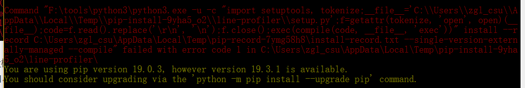python3.7 解决安装第三方库失败问题_visual中 error: package directory 'six' does not ...
