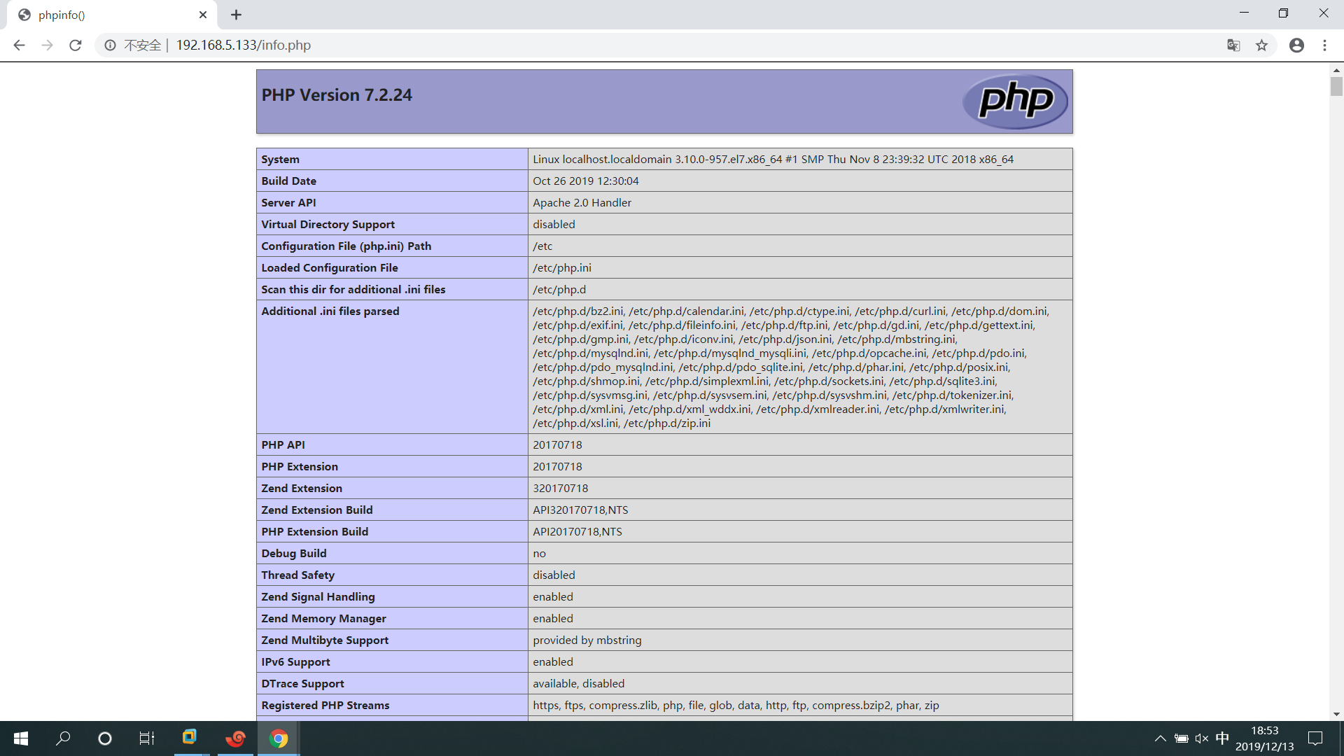 CentOS7 system build LAMP and update PHP version - Programmer Sought