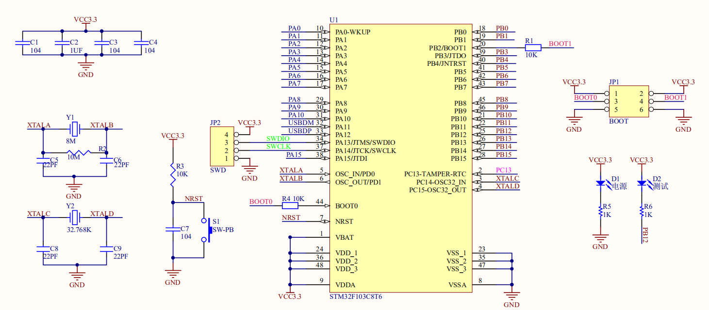 Stm32 usb схема подключения