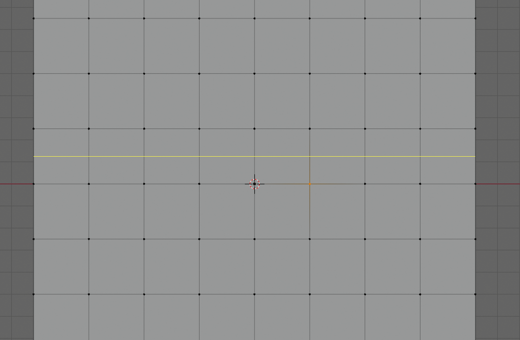 正常四边面的环切