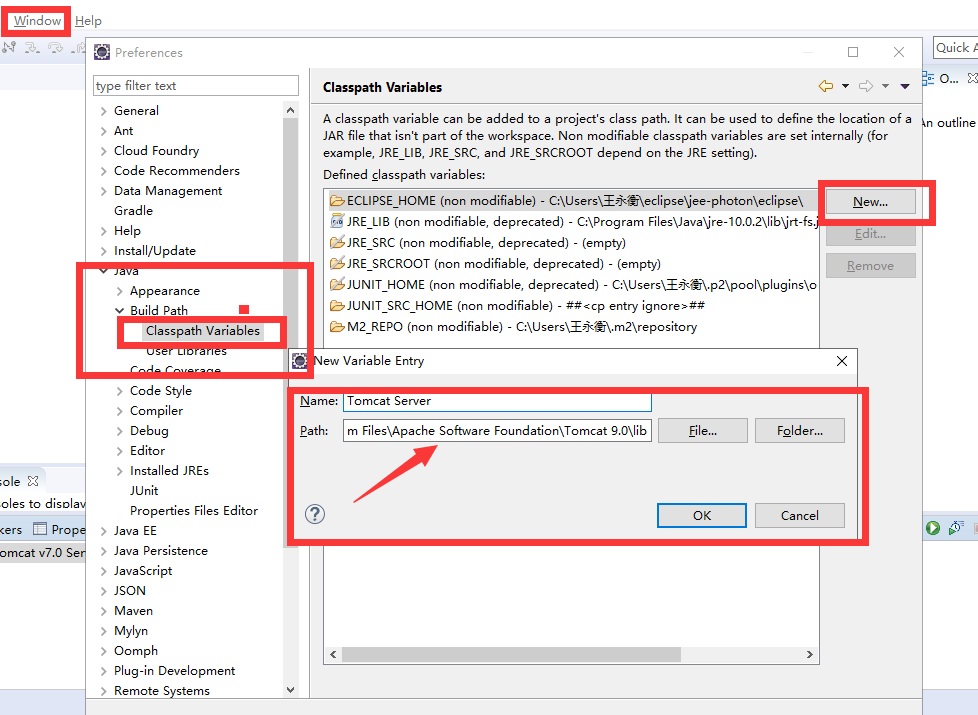 Eclipse JavaEE configuration tomcat - Programmer Sought