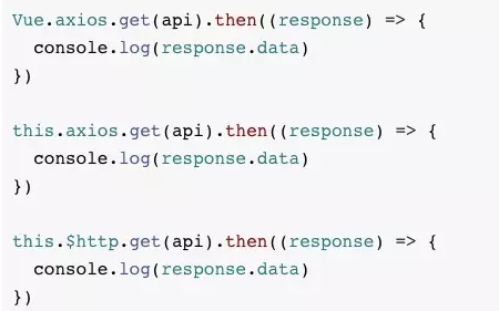 Vue学习笔记（二）—— vue项目中使用axios