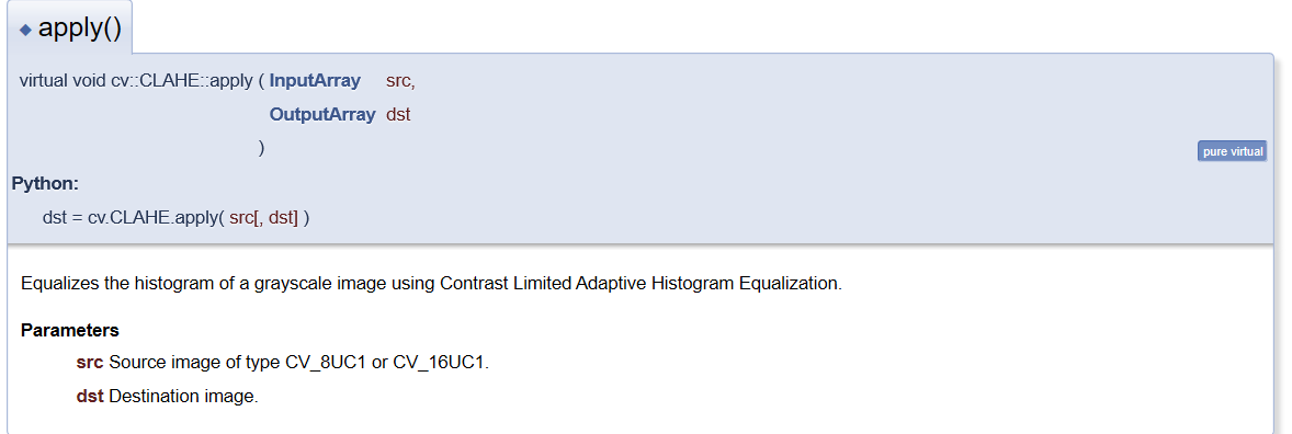 opencv-python 限制对比度自适应直方图均衡化（CLAHE）（我的疑问与示例）_python clahe.apply-CSDN博客