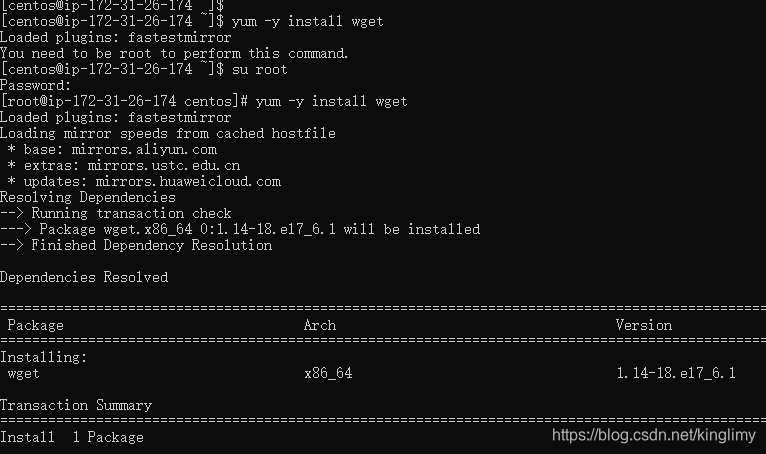 Install wget