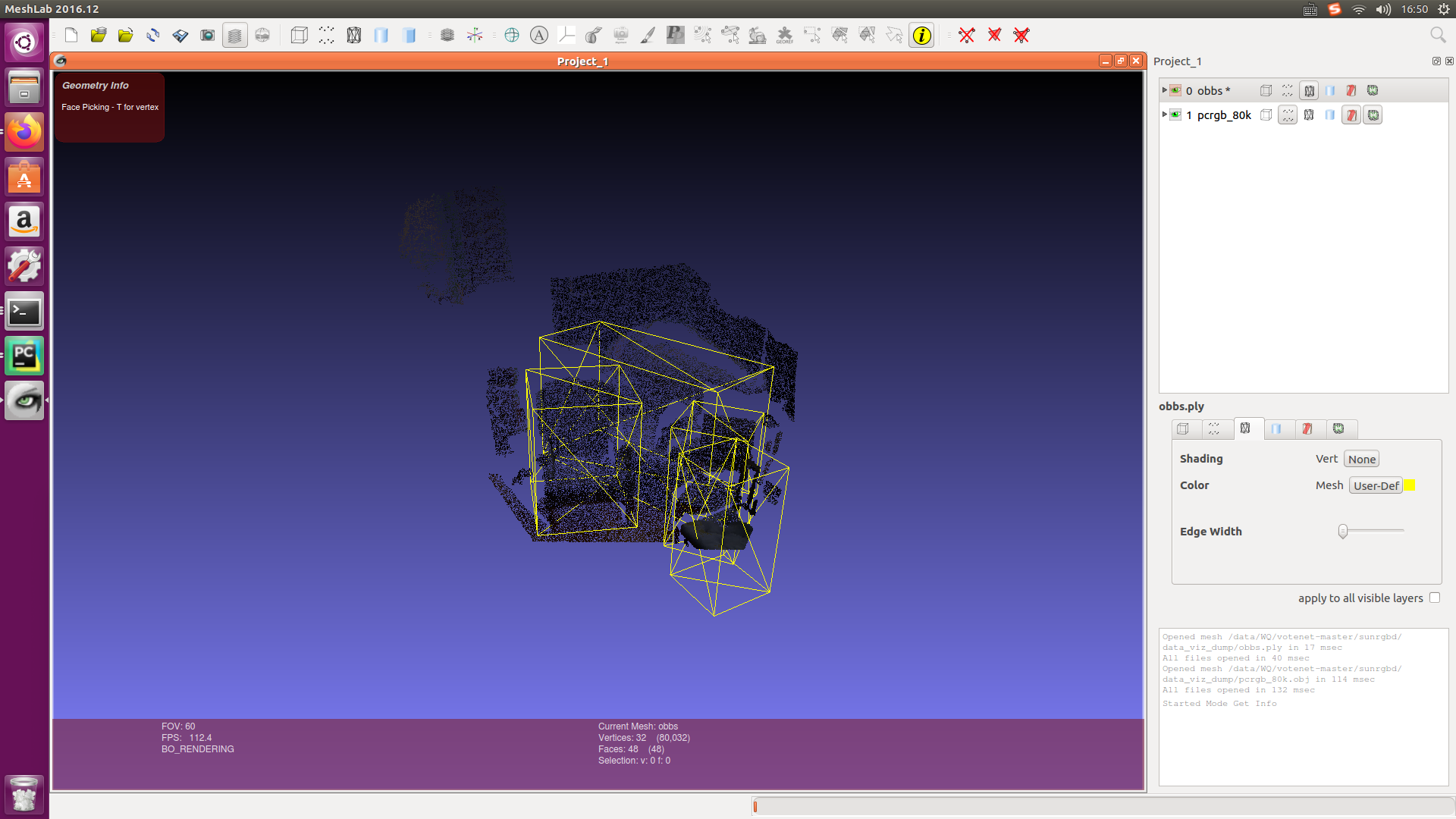 meshlab ubuntu qt 3d acceleration