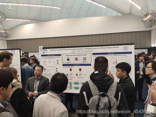 微众银行AI首席科学家范力欣博士与AI研究员吴锦和在NeurIPS 2019主会展示论文