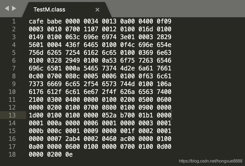 mac下查看Class文件字节码