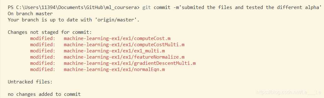 Git Commit 错误: Changes Not Staged For Commit:_云月月白的博客-Csdn博客