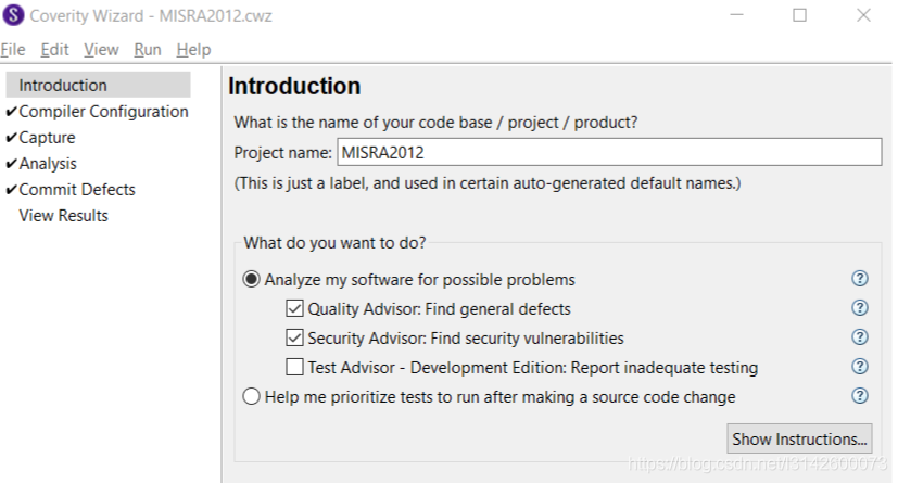 user guide for Coverity Wizard_coverity for windows-CSDN博客