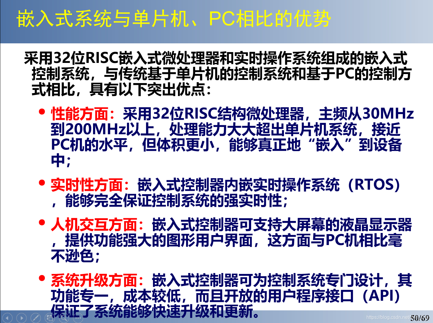 [外链图片转存失败,源站可能有防盗链机制,建议将图片保存下来直接上传(img-XeeYJkaT-1576830677282)(D:\张文东\md笔记\嵌入式\pictures\第一章\嵌入式系统与单片机和PC相比的优势.png)]