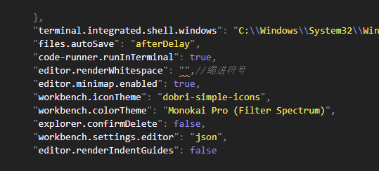 如何关闭 VS Code自动缩进前面的点点_vs每行代码前面的小点-CSDN博客