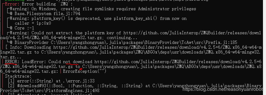 Jupyter 中添加 Julia——详细（包括编译错误解决办法）_pkg.add(