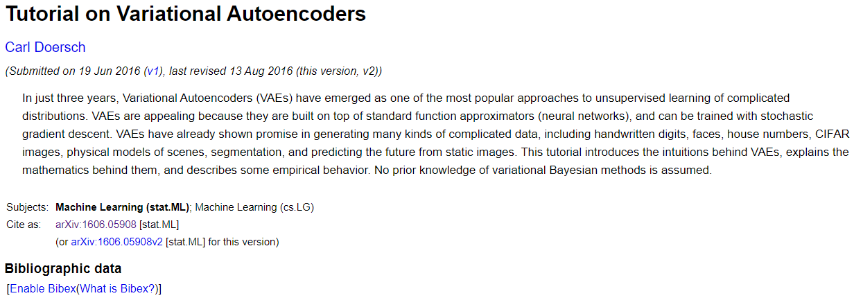 变分自编码器（Variational auto-encoder, VAE）理解及教程-CSDN博客