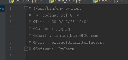 pycharm——预设python文件开头的作者时间信息[通俗易懂]