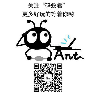 关注码蚁君