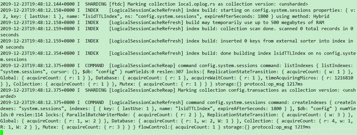 mongodb-start-log