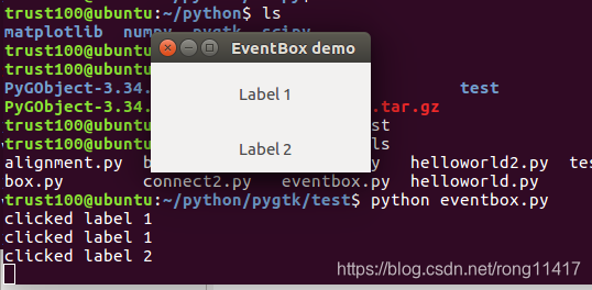 【python】【Linux】PyGTK模块的使用-PyGTK EventBox类 【十三】_gtkeventbox-CSDN博客