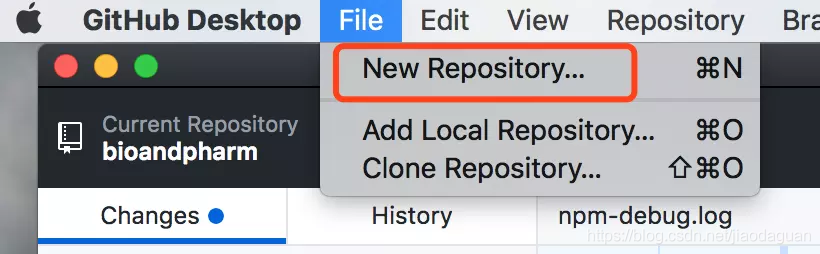 Step1: new Repository