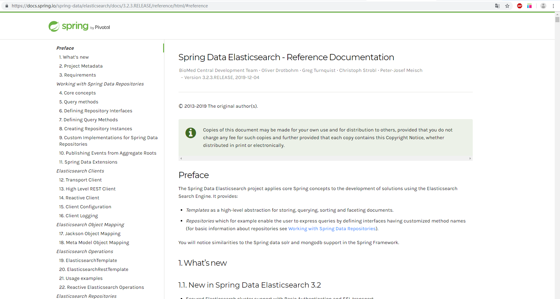 spring data elasticsearch 3.2