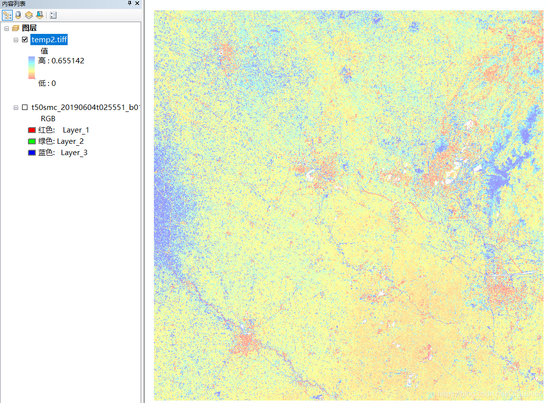 python实现基于GDAL的哨兵2影像NDVI值计算_python计算sentinel-2 ndvi-CSDN博客