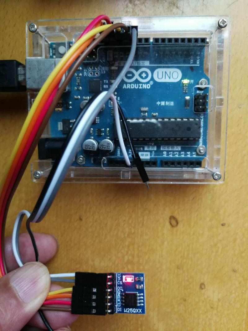 【精选】【雕爷学编程】Arduino动手做（50）---W25Q64存储模块_w25q64例程-CSDN博客