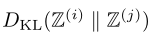 DKL（Z（i）k Z（j））