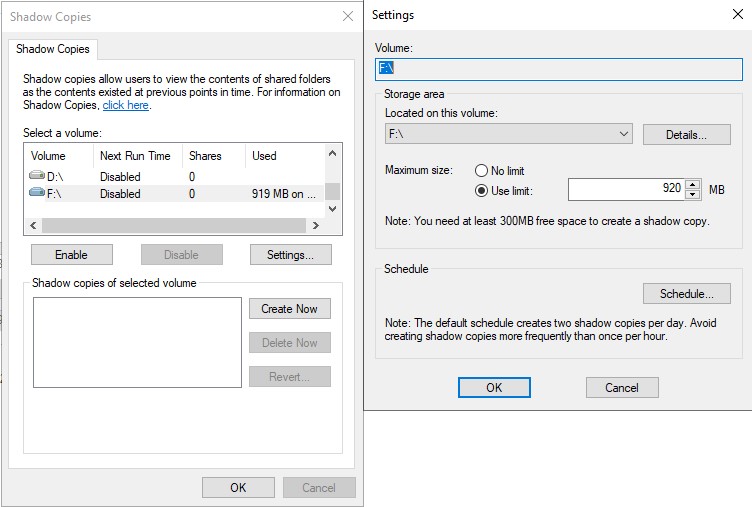 Windows Server Backup保留副本数量的问题