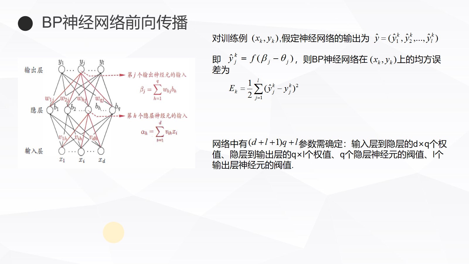 BP神经网络简单入门~_bp神经网络中隐含层到输出层的函数称为什么-CSDN博客