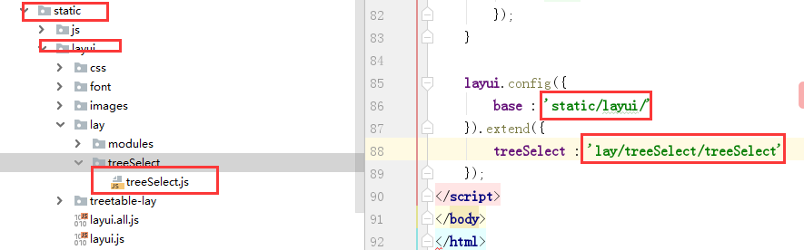 Layui下拉树treeselect的使用 编程小马 Csdn博客 Layui Treeselect