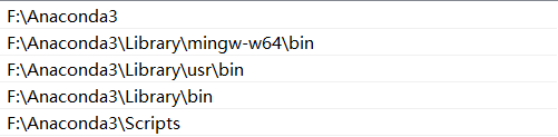 anaconda3的环境变量