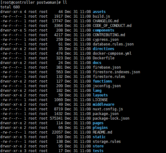 记一次 Centos7 安装使用 PostWoman