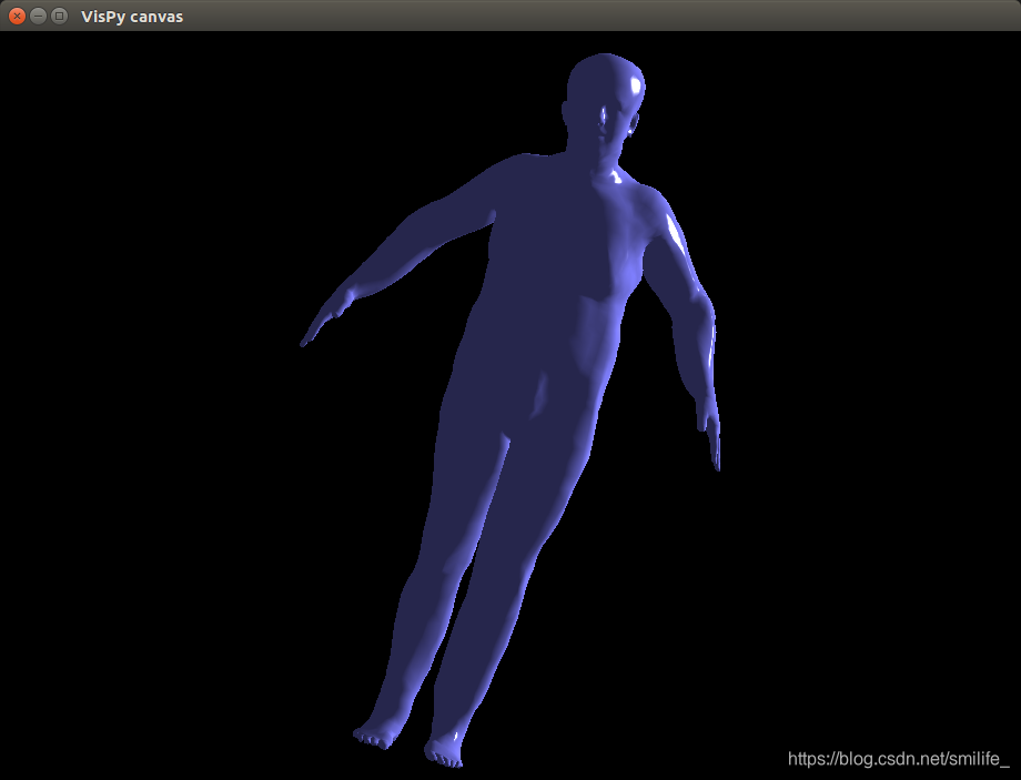 Python Vispy Obj