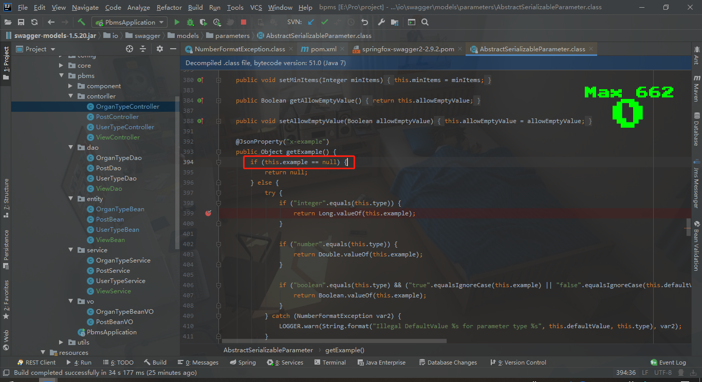  swagger2 java lang numberformatexception for input string 