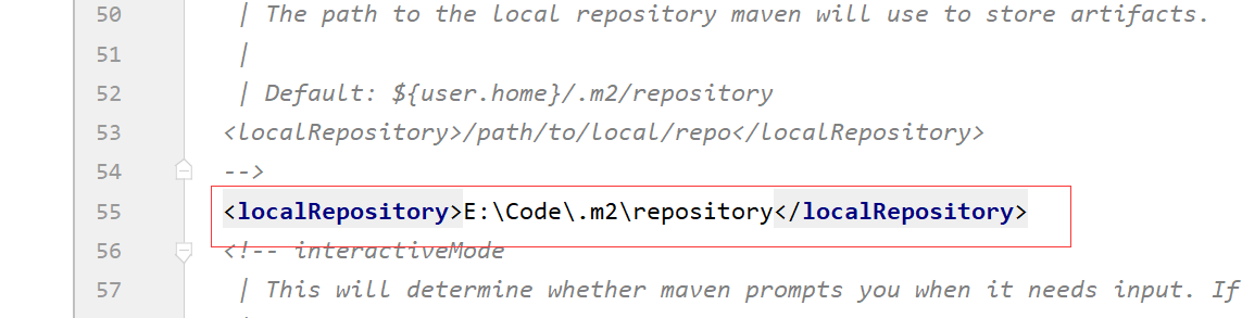 D:\Code.m2\repository。