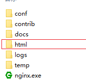 html文件是你将打包后的文件放进去的