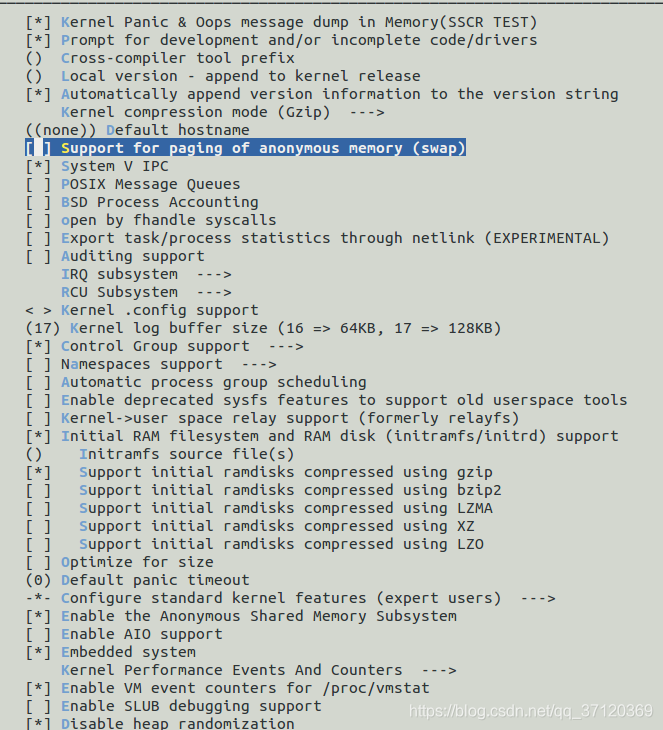 采用make menuconfig配置Linux内核常用选项解读(一)_make menuconfig 里kernel features在哪里 ...