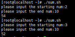 Shell脚本计算两个整数之间所有整数的和 Mxctf P1 Y3r的博客 Csdn博客