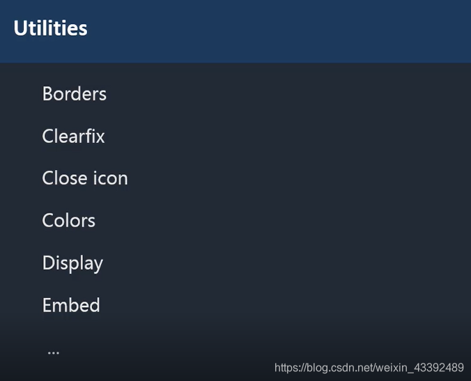 前端学习(305):bootstrap4之工具方法