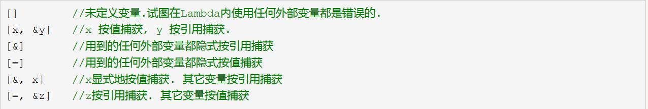 C++11 —— Lambda表达式
