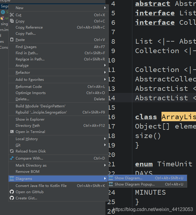 Idea使用plantuml绘制以及根据代码生成类图 Mtcode的博客 Csdn博客