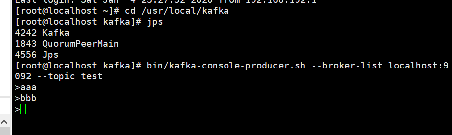 2020-01-04 23:27:24,170] WARN Connection to node -1 could not be established. Broker may not be avai