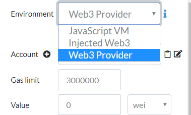 这里选web3 Provider