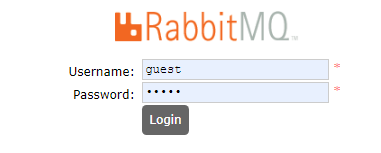 RabbitMQ登录页面