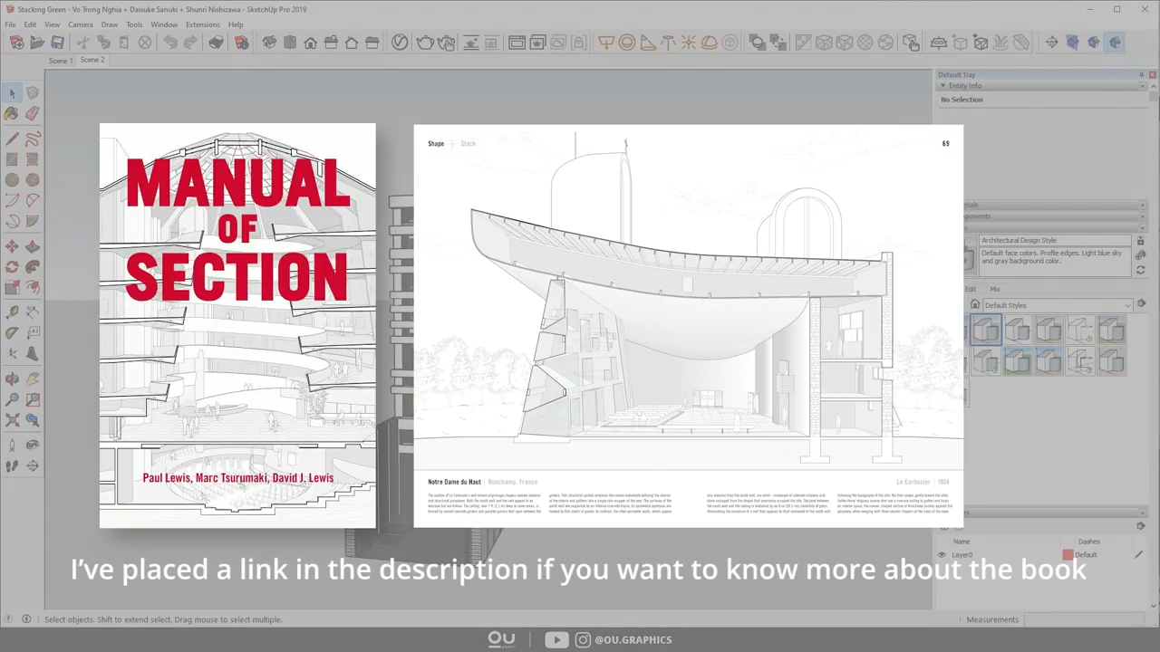 SketchUp 2019 建筑透视剖面图教程_uzing的博客-CSDN博客