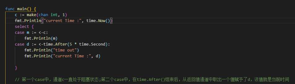 Go Timer NewTimer, NewTicker and Time.After - Programmer Sought