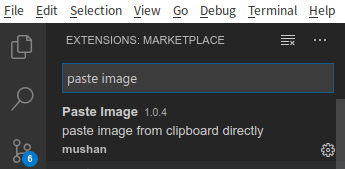 vscode粘贴图片到Markdown_vscode markdown images需要先安装 xclip 命令-CSDN博客