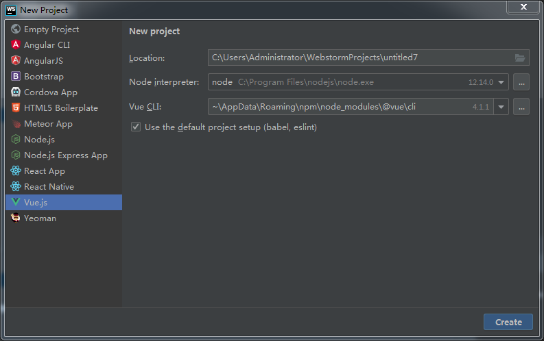 webstorm可以直接安装